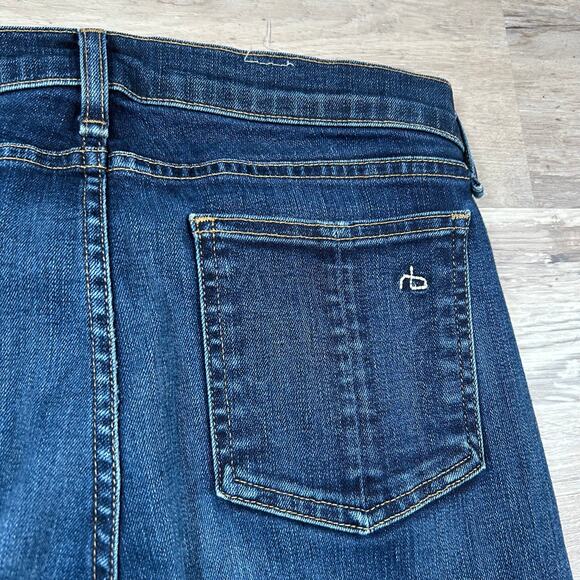 Rag & Bone Woodford Medium Wash Skinny Jeans - Size 28 - Picture 5 of 8